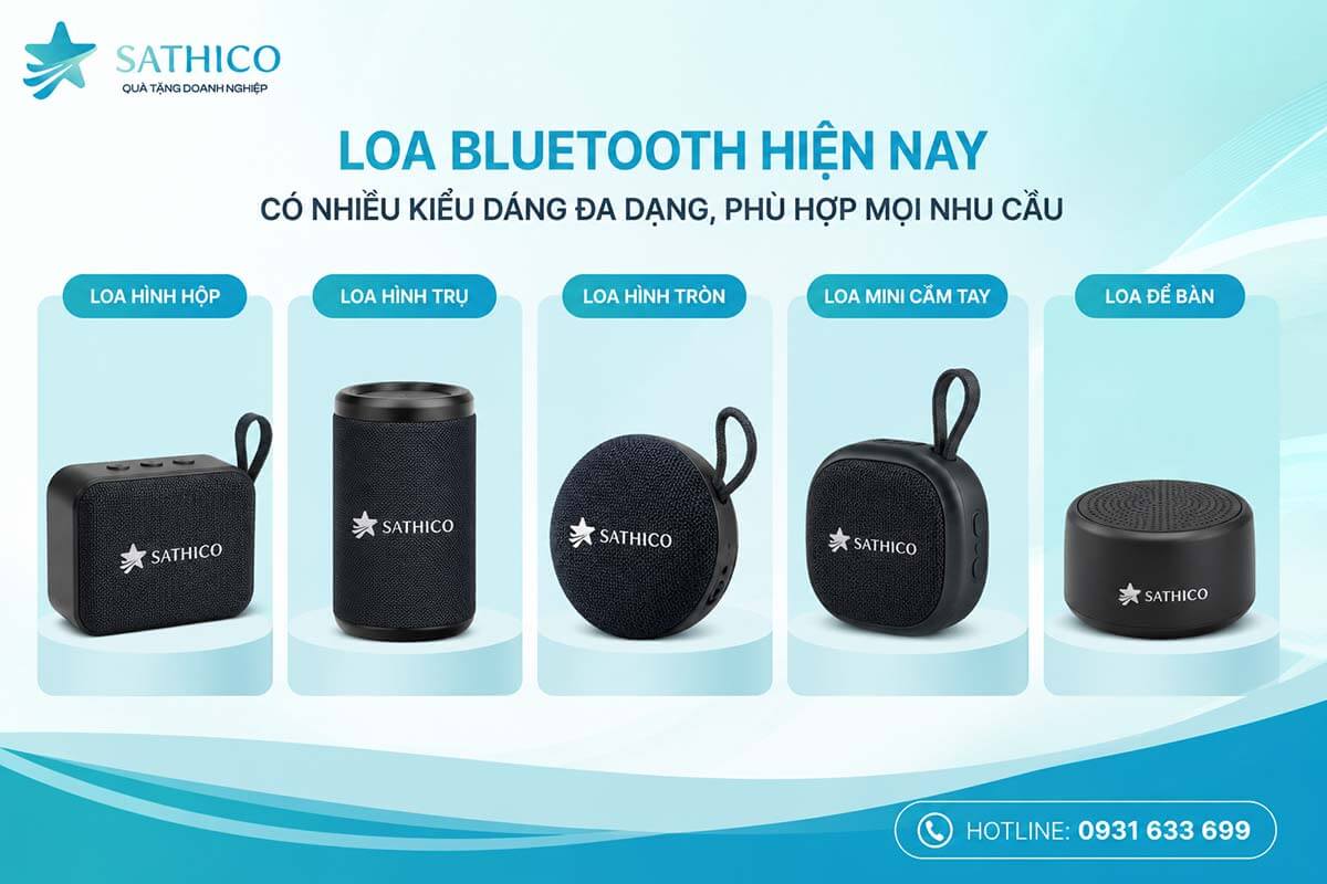 Loa Bluetooth quà tặng doanh nghiệp