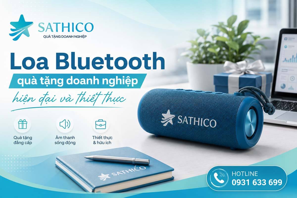 Loa Bluetooth quà tặng doanh nghiệp