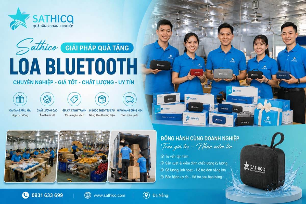 Loa Bluetooth quà tặng doanh nghiệp