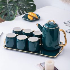 Bộ ấm trà sứ