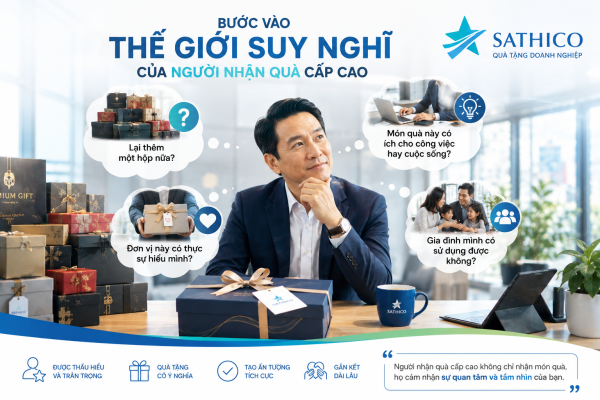 cảm nghĩ của người nhận quà có vị trí cao